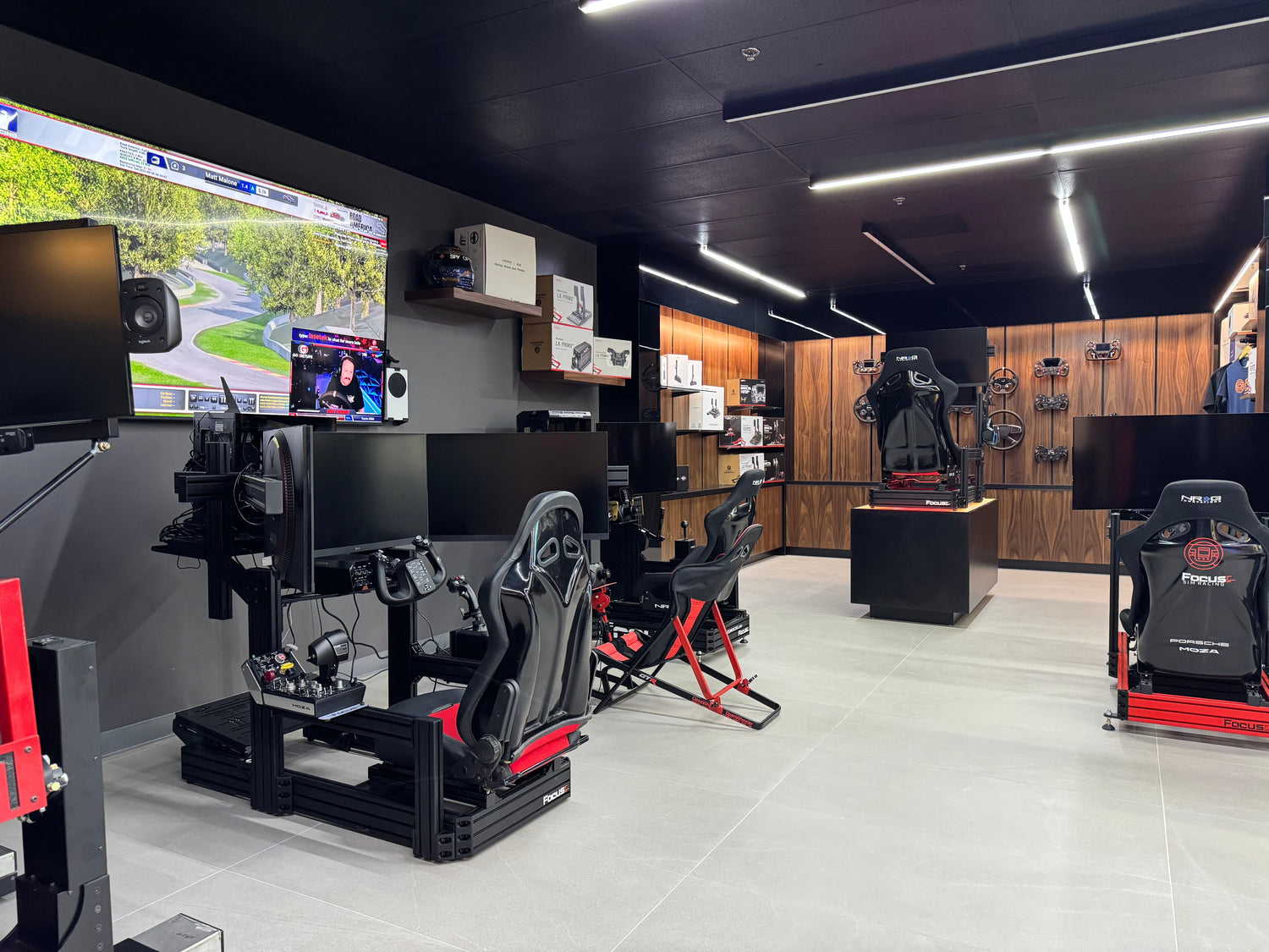 Where to Try Sim Racing Gear in Los Angeles – Focus Sim Racing Showroom