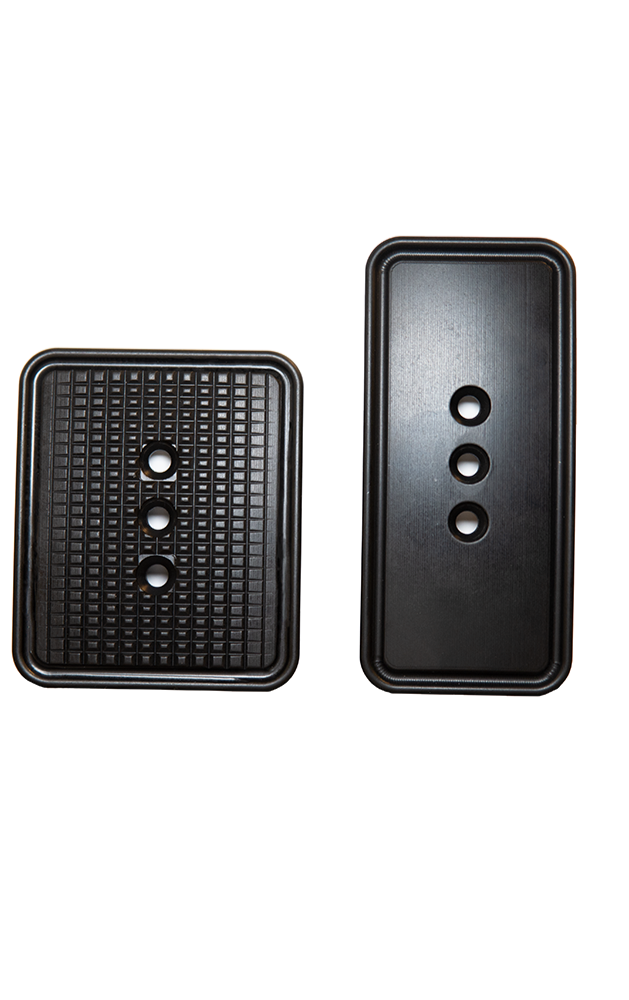 Asetek SimSports® Forte® Pedal Face Plates