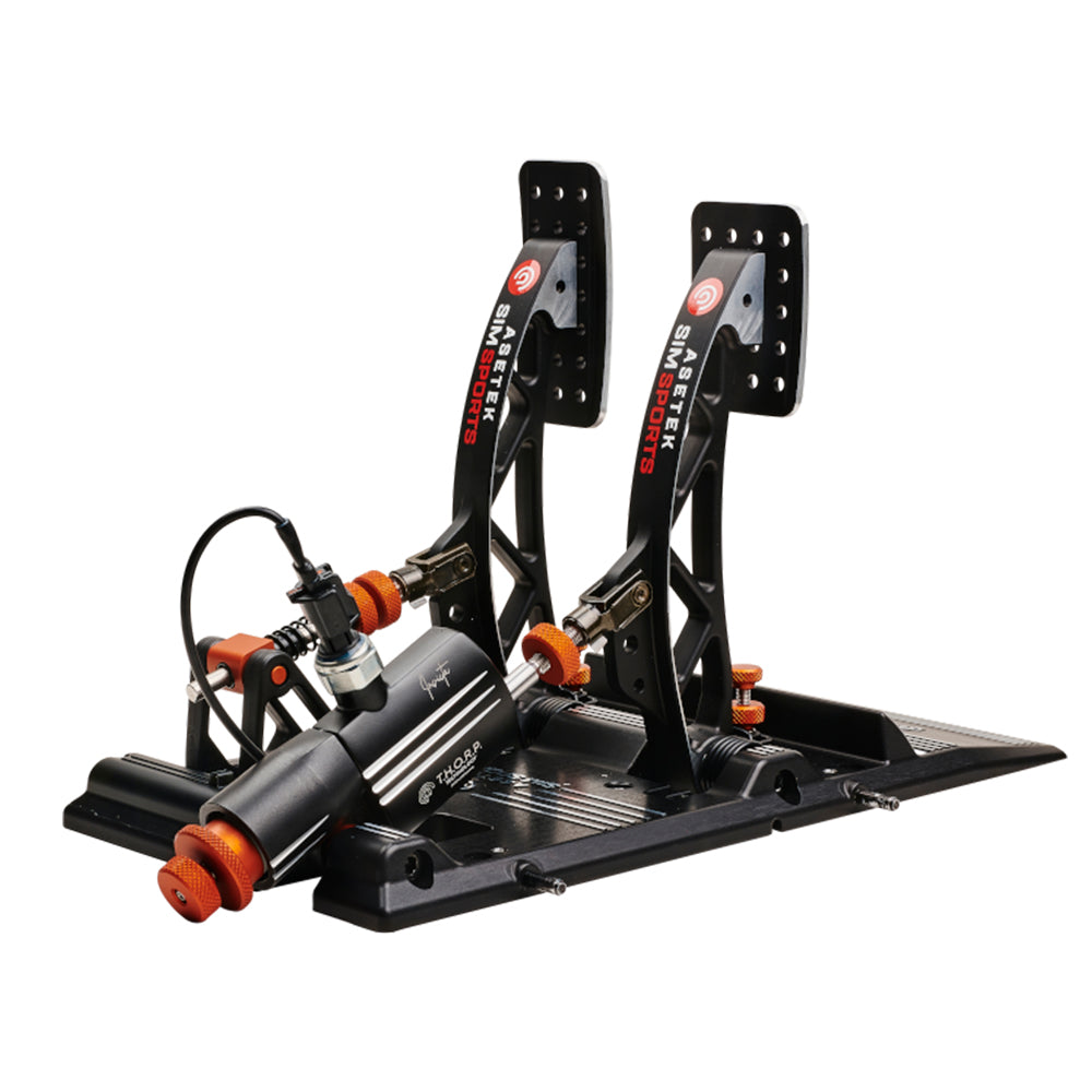 Asetek SimSports® Invicta™ Sim Racing Pedals Brake & Throttle