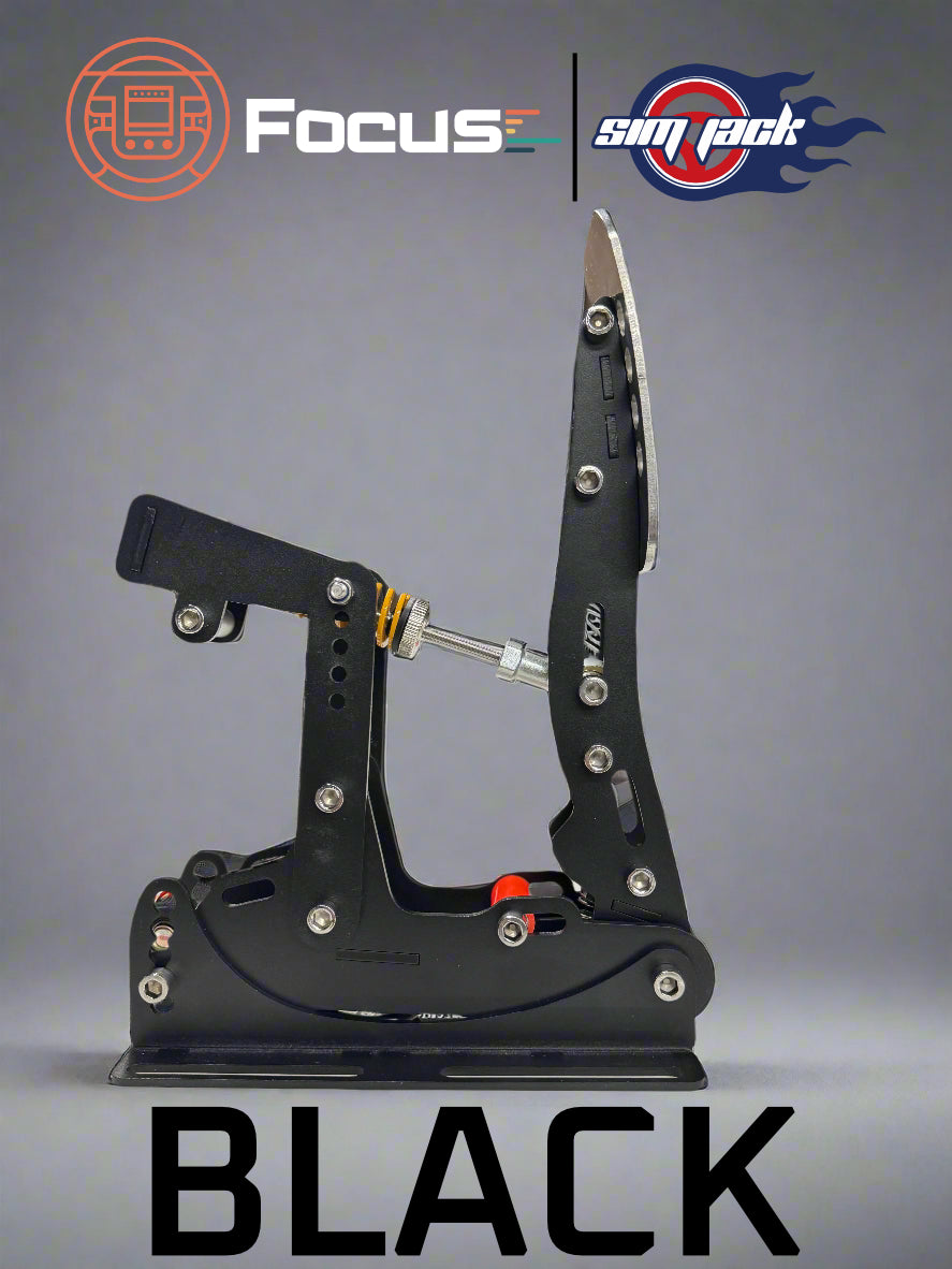 Focus Sim Racing x SimJack Ultimate Pedal Bundle – Throttle, Brake & Clutch with Hydraulic Damping
