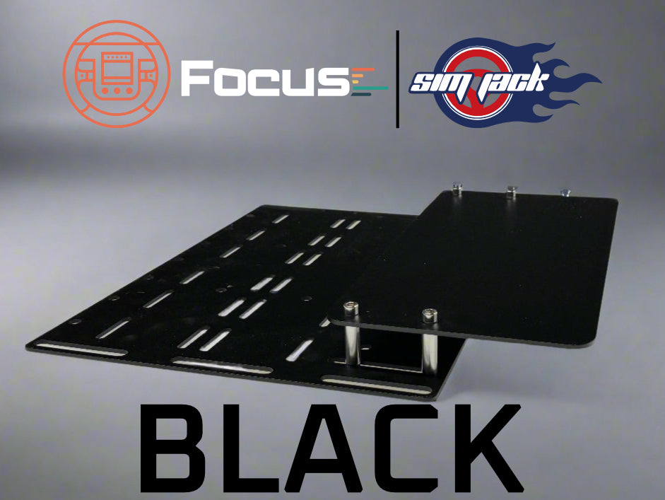 simracing pedal plate Focus Sim Racing x SimJack Pedal Plate