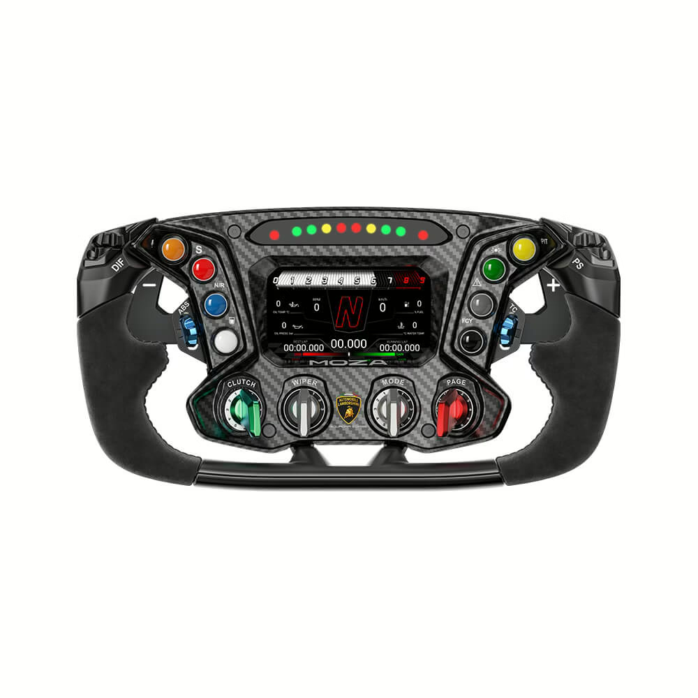 Automobili Lamborghini Squadra Corse Essenza SCV12 Sim-Racing Steering Wheel