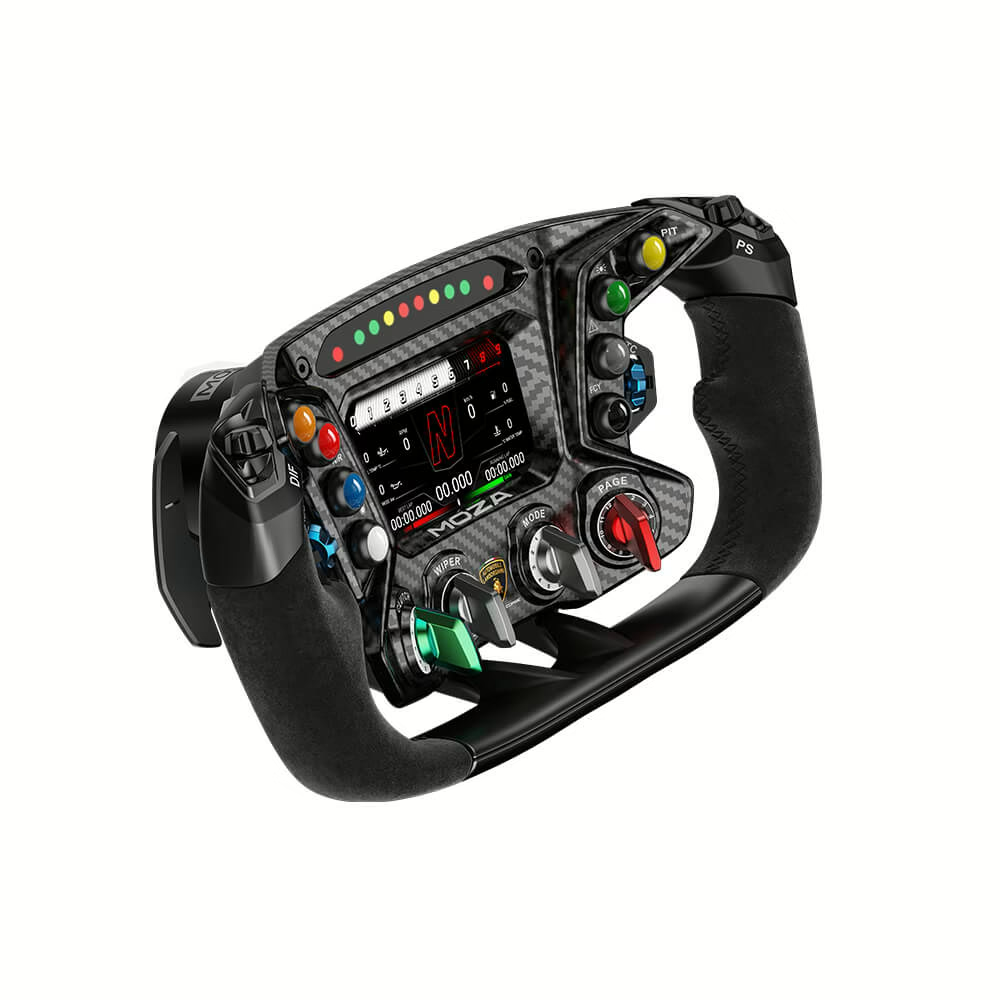 Automobili Lamborghini Squadra Corse Essenza SCV12 Sim-Racing Steering Wheel