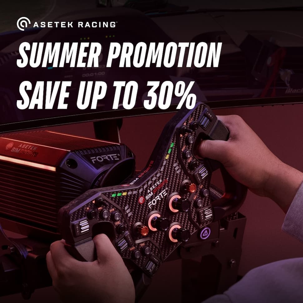 Asetek Racing Summer Sale