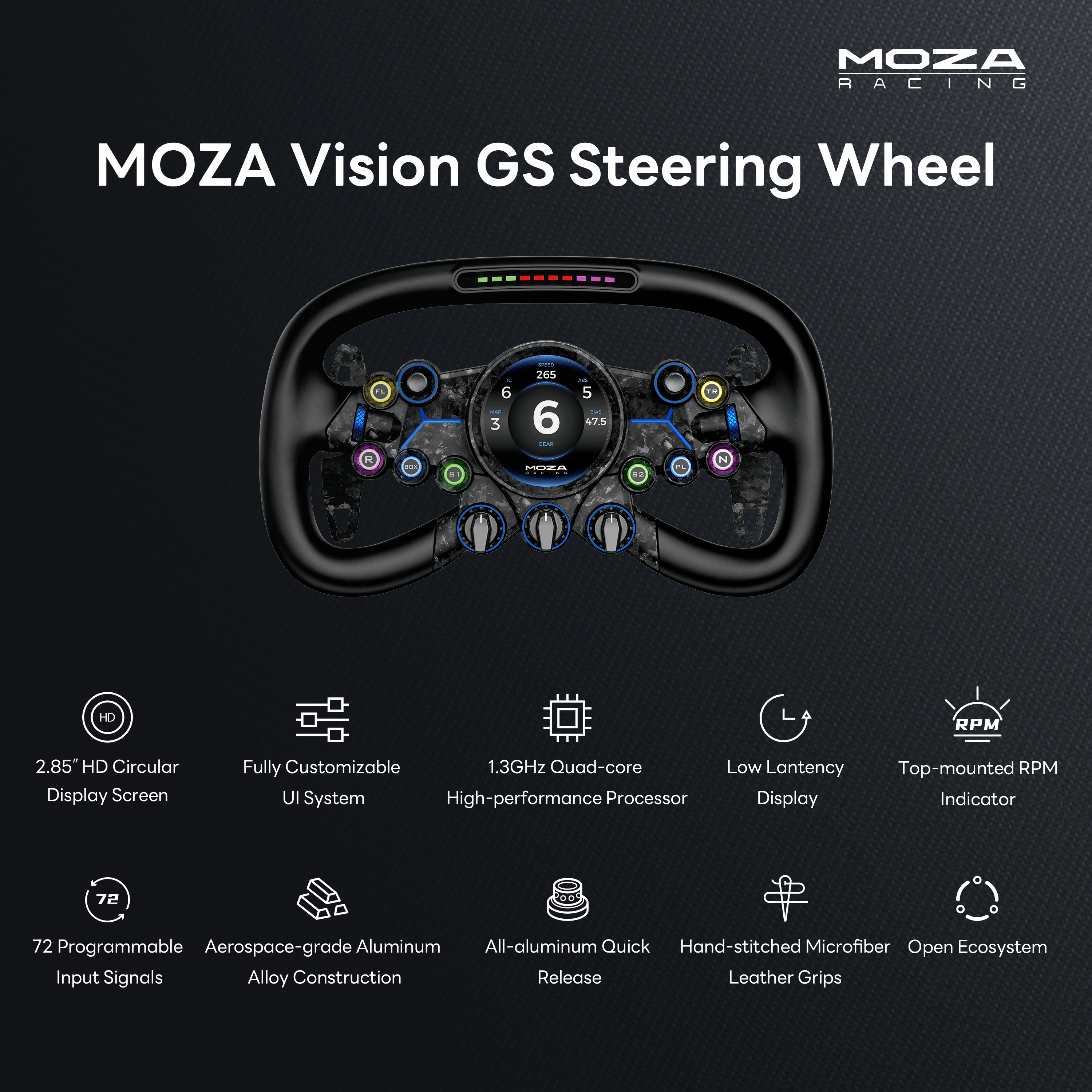 MOZA Vision GS Wheel