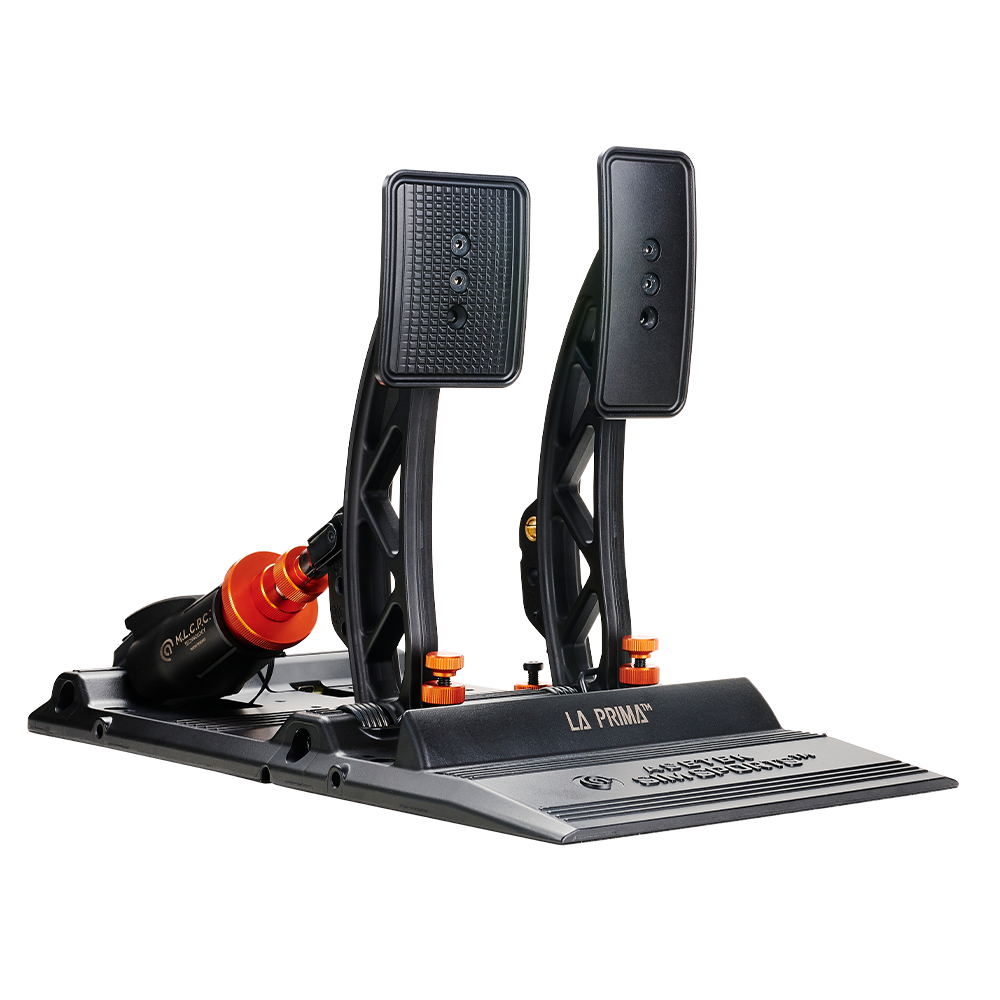 Asetek SimSports® La Prima™ Sim Racing Pedals Brake and Throttle