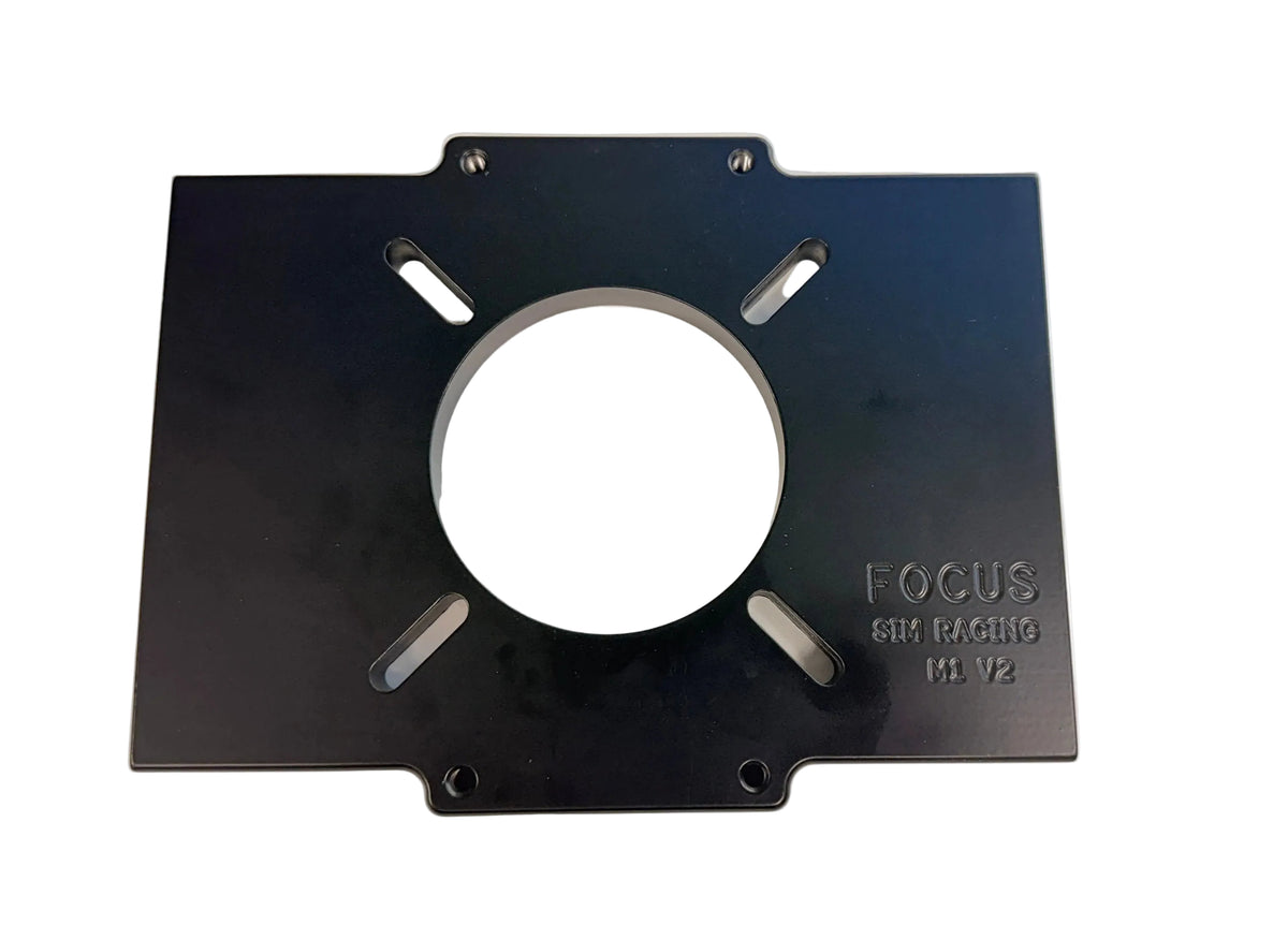 Focus Sim Racing Front Mount for Moza Ultra Wheelbases R16 R21 R25 (Compatible with Side Mount Kit)