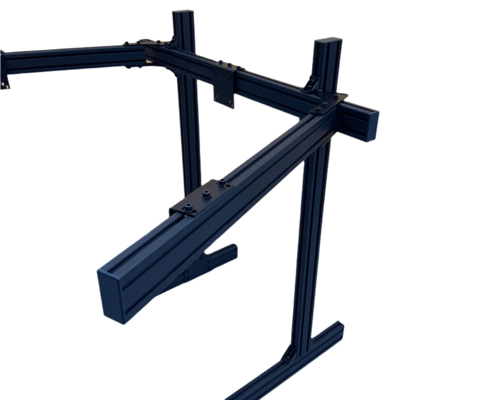 Triple Monitor Sim Racing Chassis Focus Sim Racing Triple Monitor Add-on (Fits Focus Integrated and Free