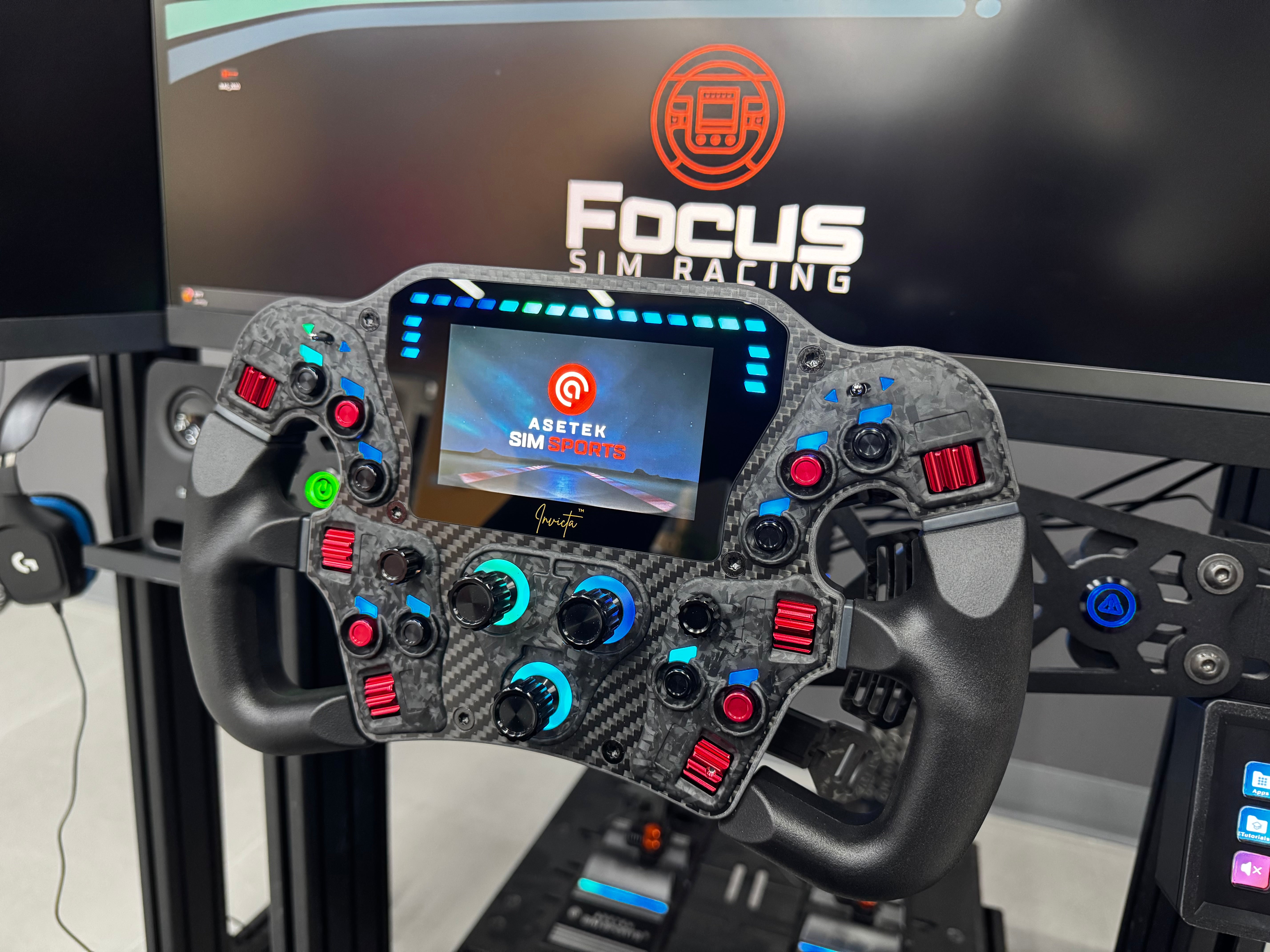 Asetek SimSports® Invicta™ Formula Wheel – Focus Edition