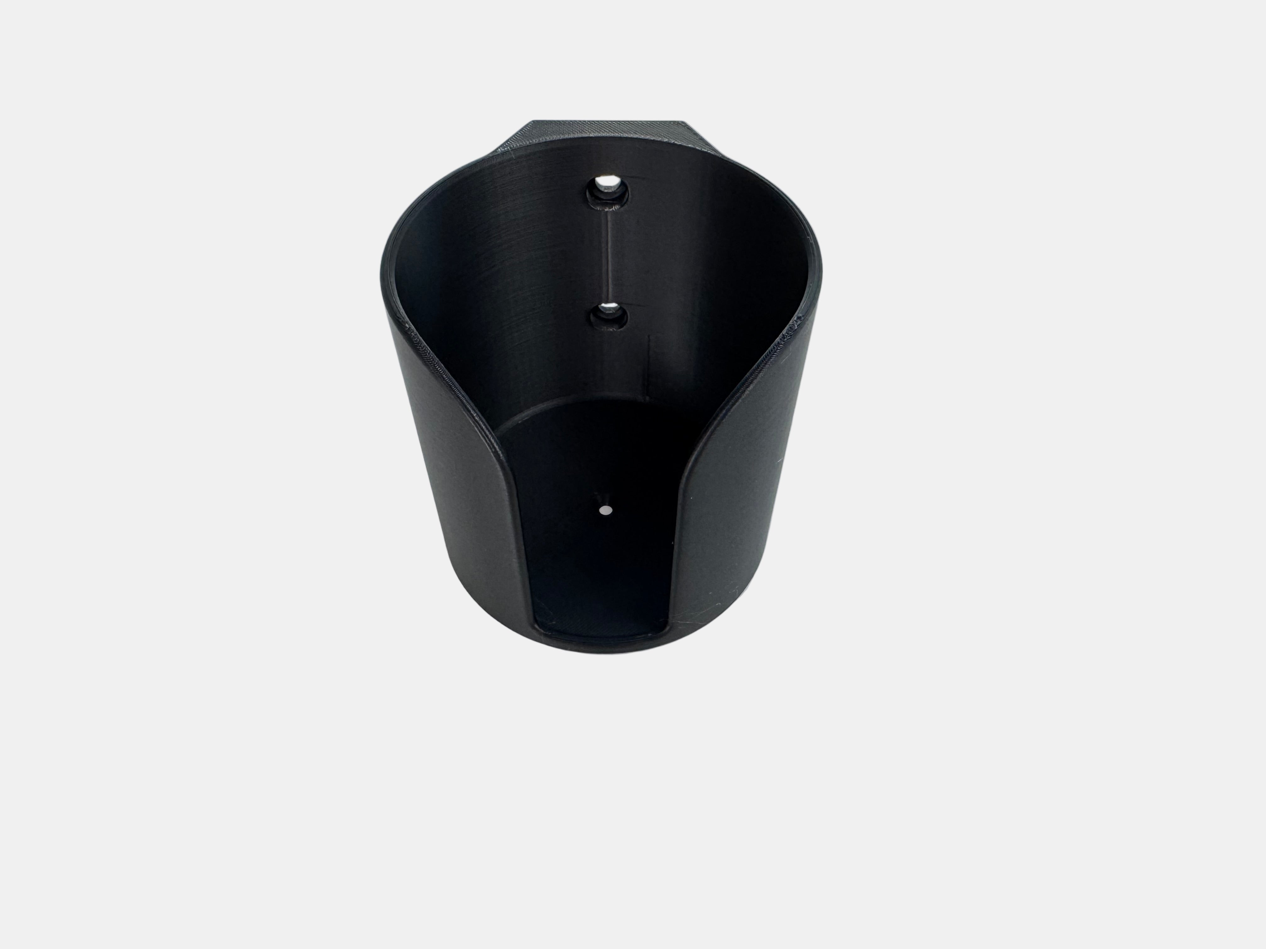 Focus Sim Racing Cup Holder for Sim Rigs – Focus Sim Racing 3D Printed Mount (Fits Aluminum Extrusion, Screws Included)