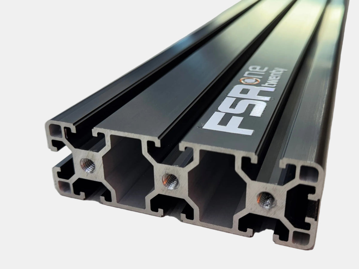 Focus Sim Racing 40x120 aluminum profile rail for sim racing rigs