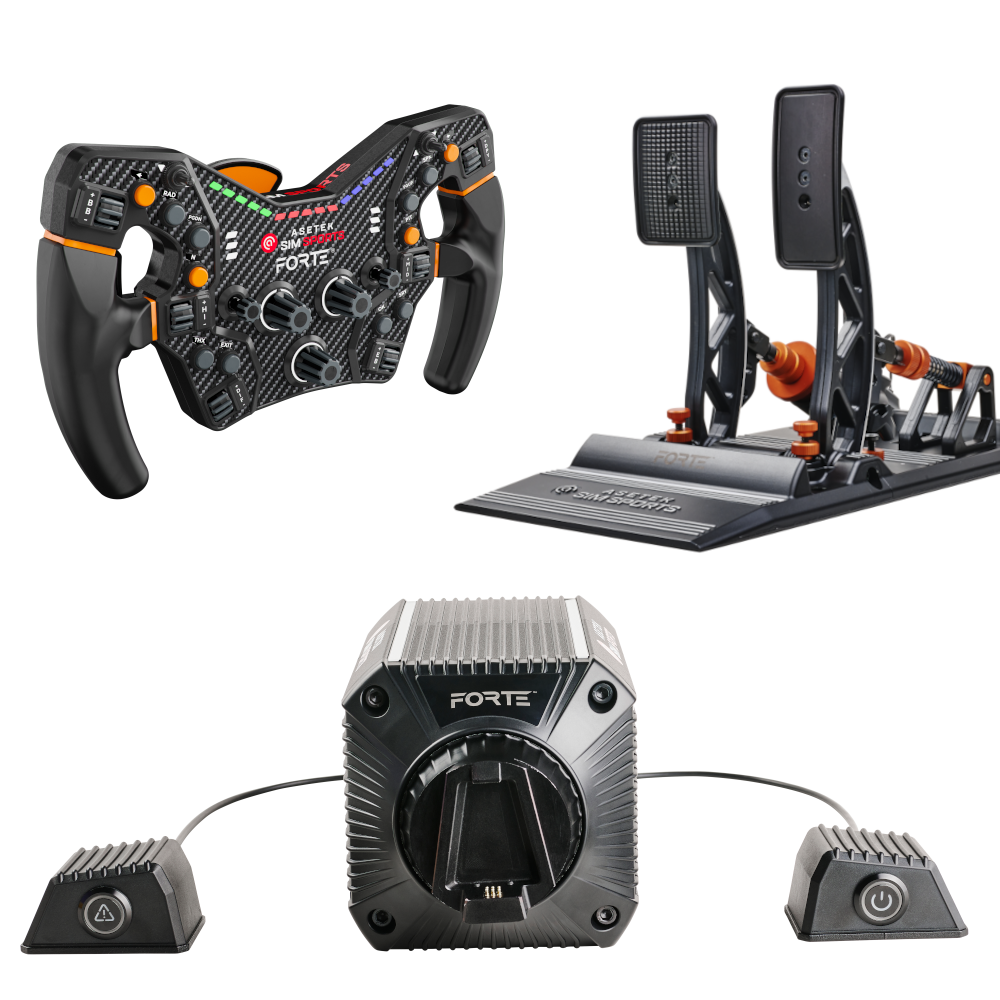 Asetek SimSports® Forte™ Bundle