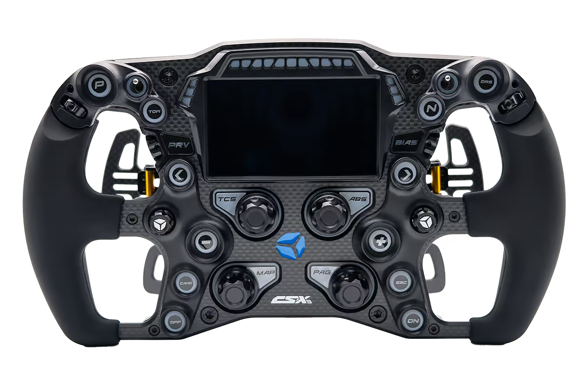 Cube Controls CSX-3 Color Edition | Elite Formula Sim Racing Wheel with ...