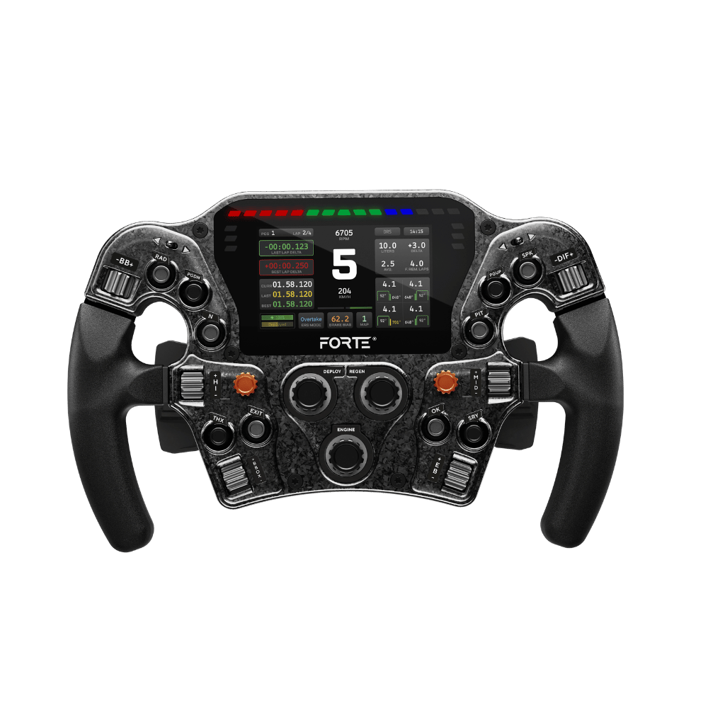 Asetek SimSports Forte Formula Steering Wheel - Thumbnail 4